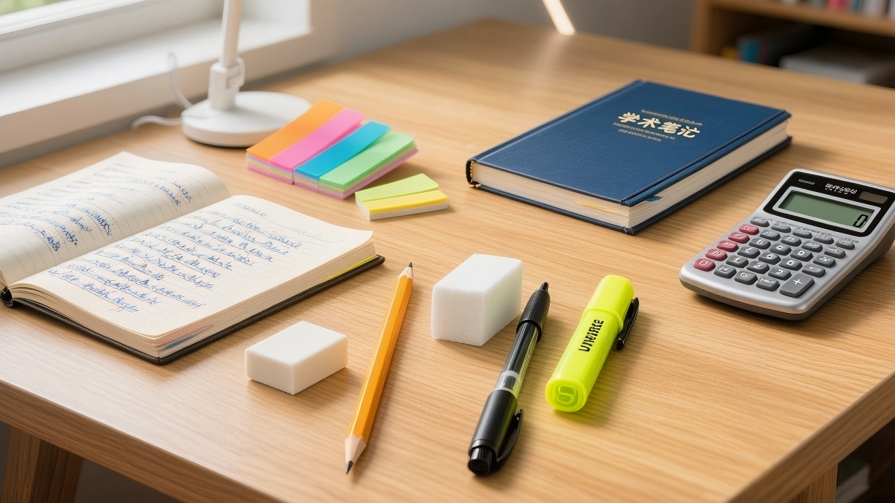 学生时代不可或缺的文具：从小学到大学的装备指南